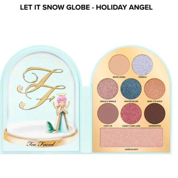 BNIB~Too Faced Let it Snow Globes Limited Edition Makeup Collection - Picture 13 of 14